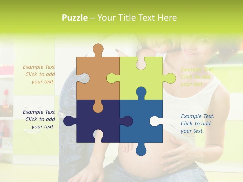 People Mother Female PowerPoint Template