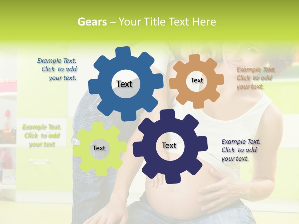 People Mother Female PowerPoint Template