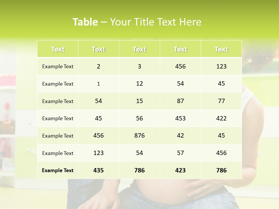 People Mother Female PowerPoint Template