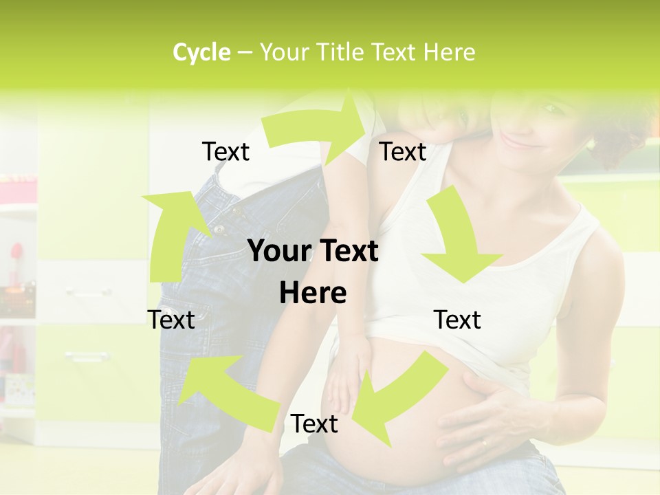 People Mother Female PowerPoint Template