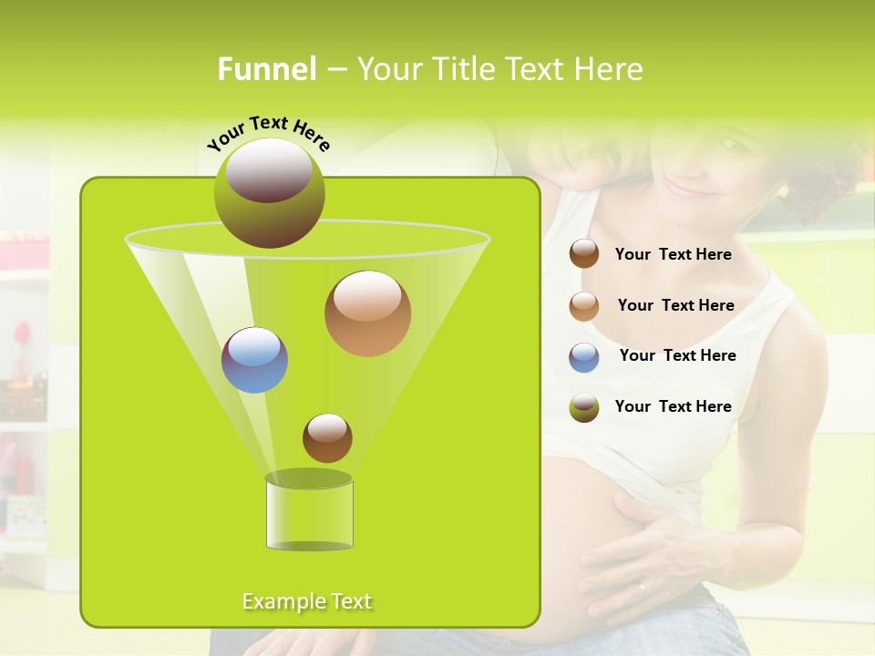 People Mother Female PowerPoint Template
