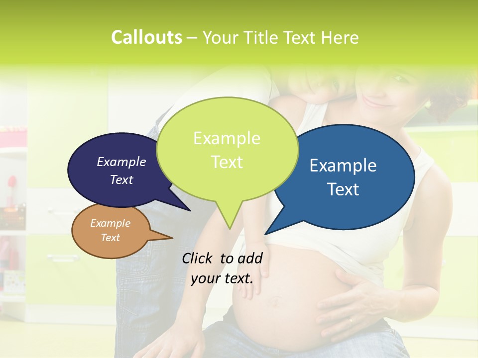 People Mother Female PowerPoint Template
