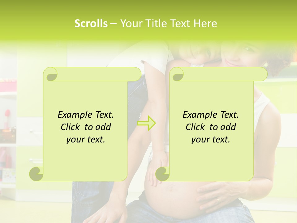 People Mother Female PowerPoint Template