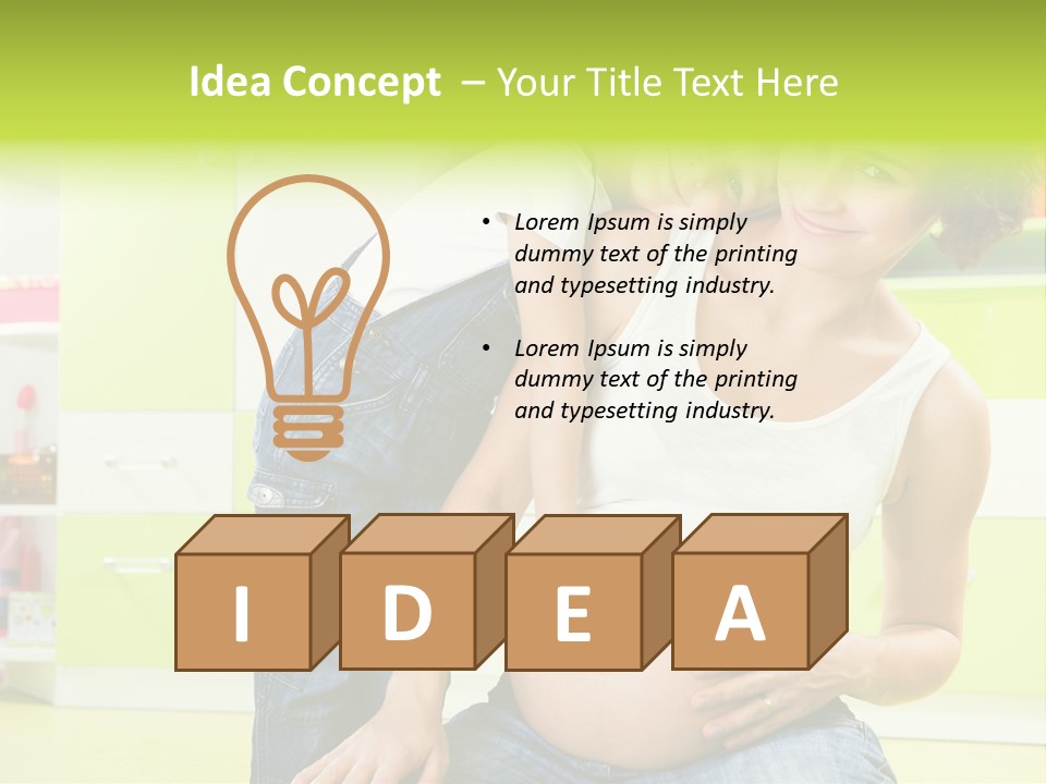 People Mother Female PowerPoint Template