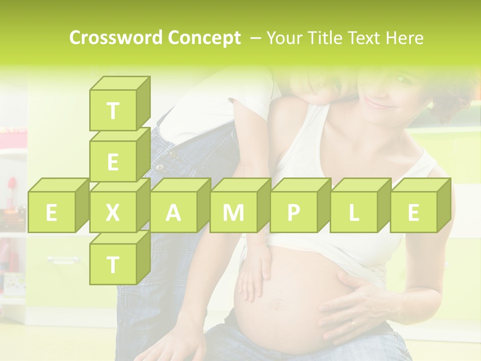 People Mother Female PowerPoint Template