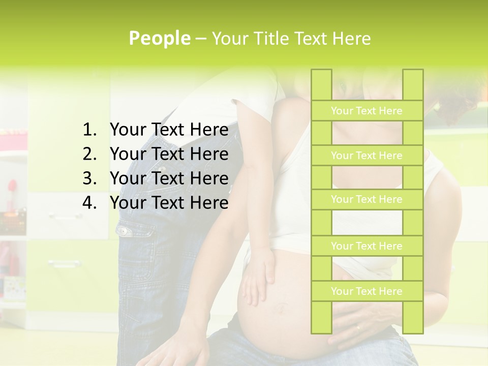 People Mother Female PowerPoint Template