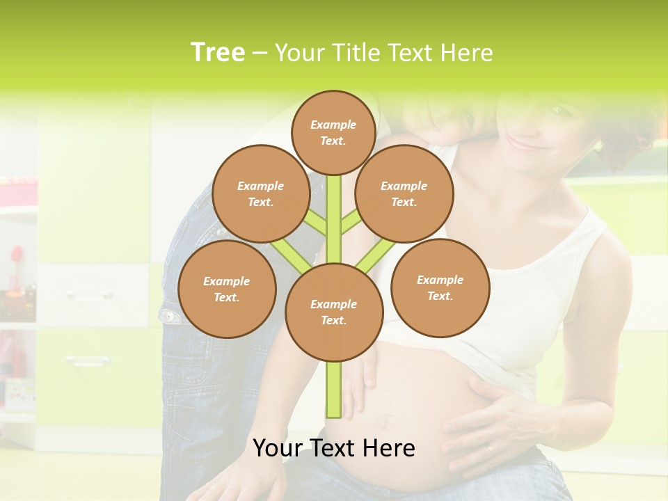 People Mother Female PowerPoint Template