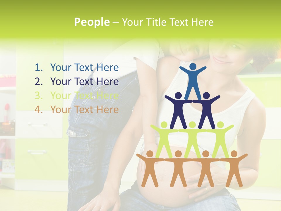 People Mother Female PowerPoint Template