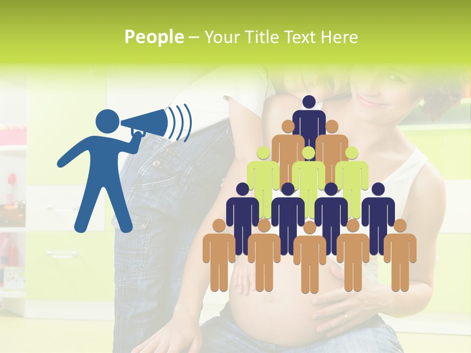 People Mother Female PowerPoint Template