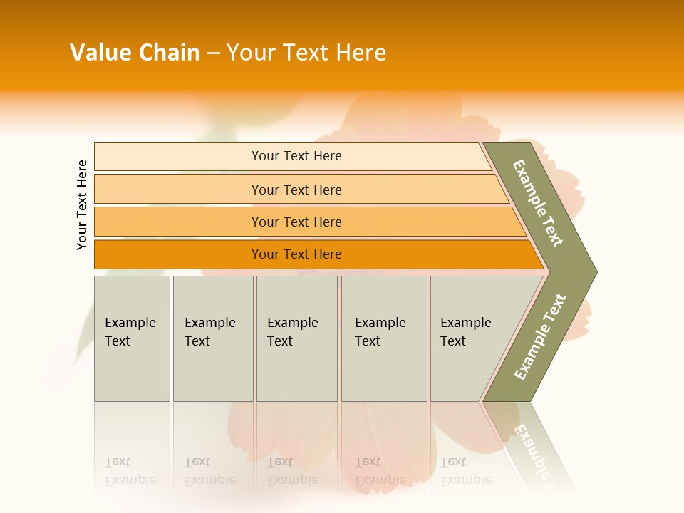 Beauty Flowers Calendula PowerPoint Template
