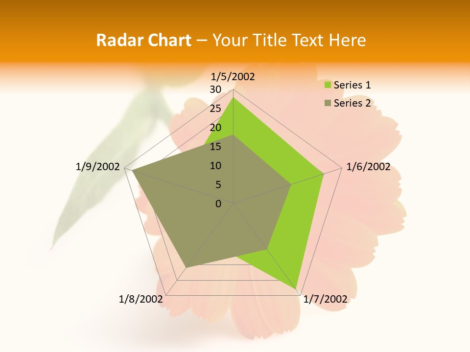Beauty Flowers Calendula PowerPoint Template