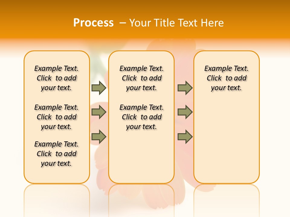 Beauty Flowers Calendula PowerPoint Template