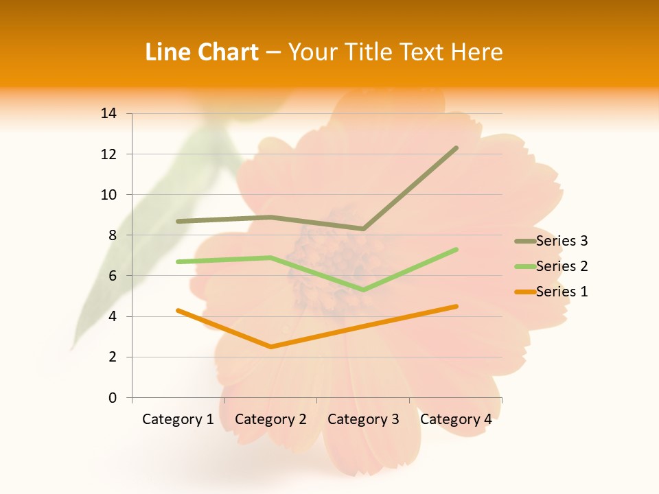 Beauty Flowers Calendula PowerPoint Template
