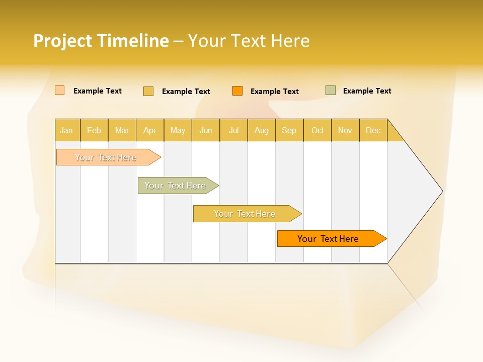 White Cheese Isolated PowerPoint Template