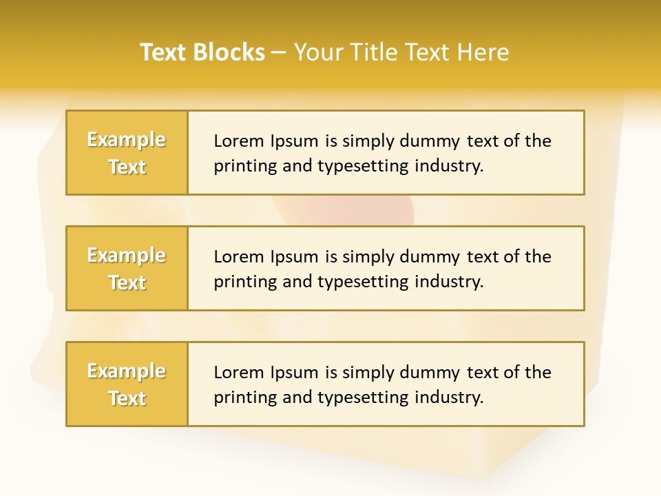 White Cheese Isolated PowerPoint Template