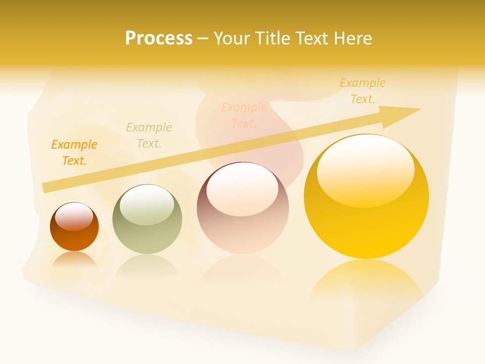 White Cheese Isolated PowerPoint Template