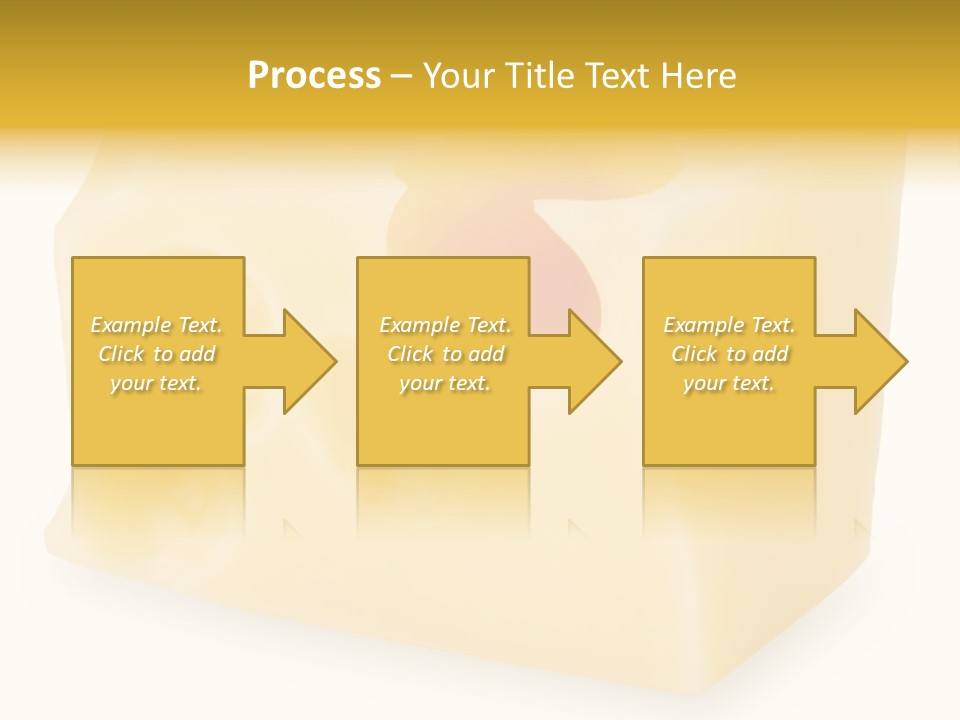 White Cheese Isolated PowerPoint Template