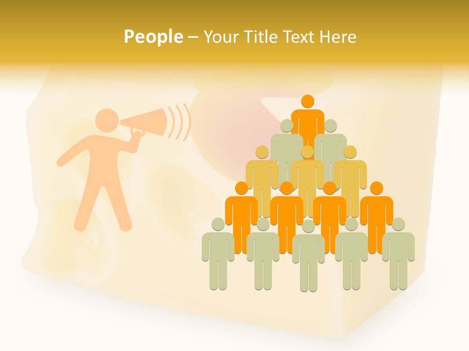 White Cheese Isolated PowerPoint Template