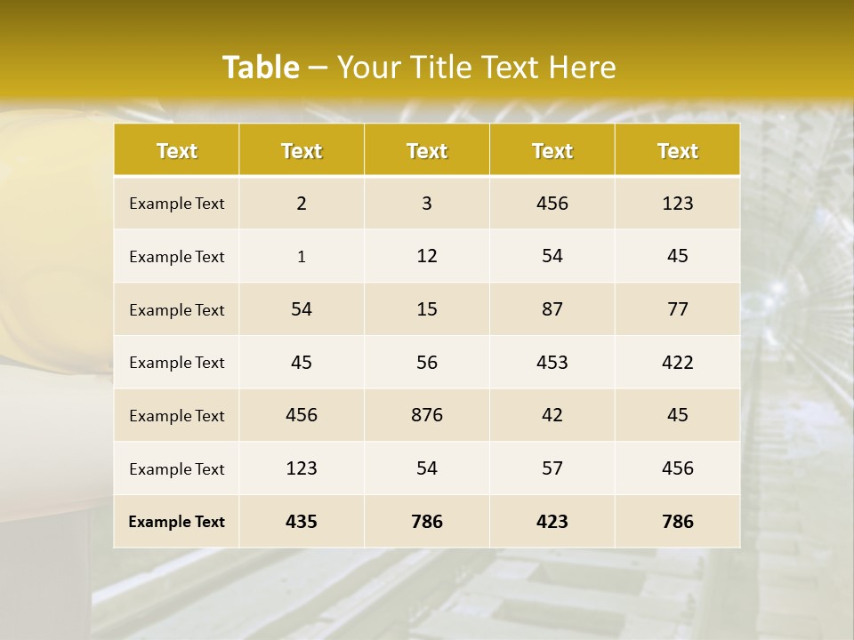 Hand Businessman Hardhat PowerPoint Template