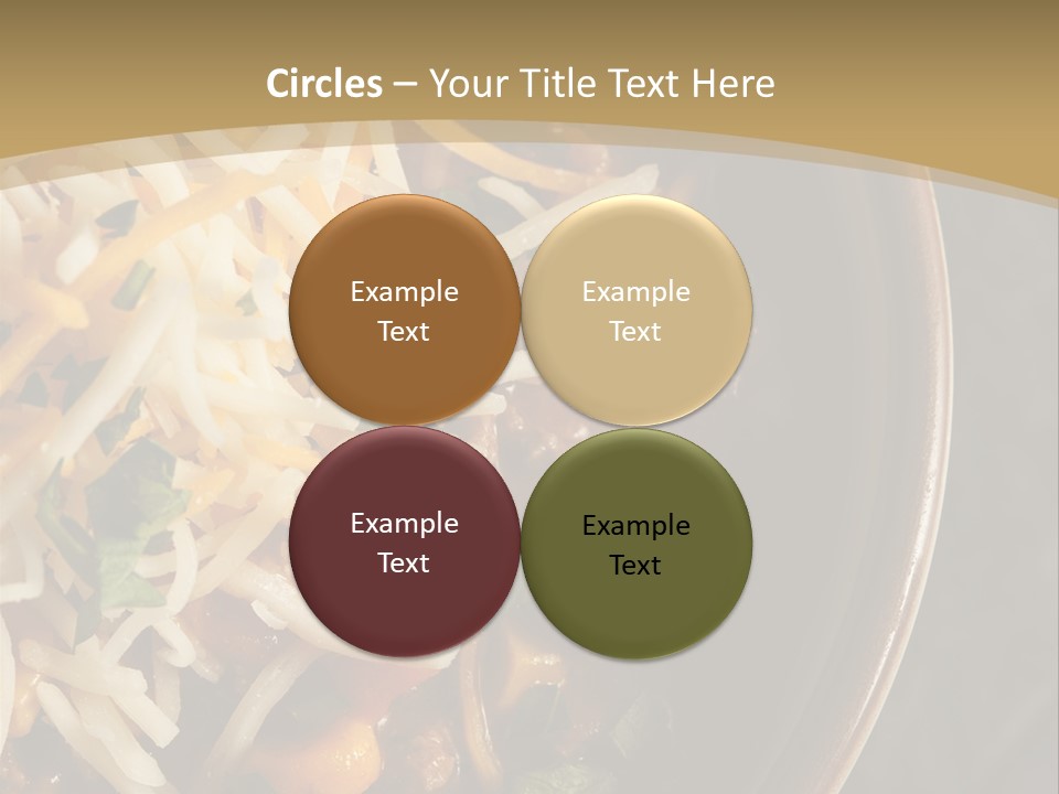 Vegetable Sour Southwestern PowerPoint Template