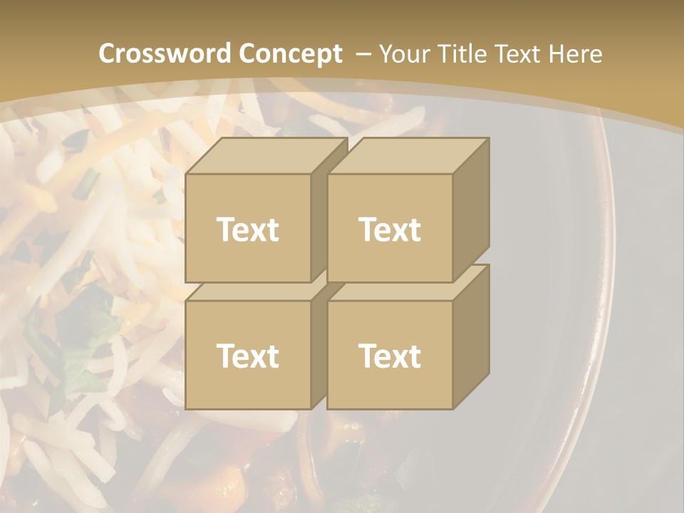 Vegetable Sour Southwestern PowerPoint Template