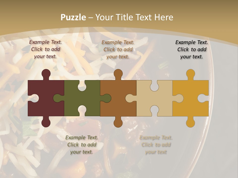 Vegetable Sour Southwestern PowerPoint Template