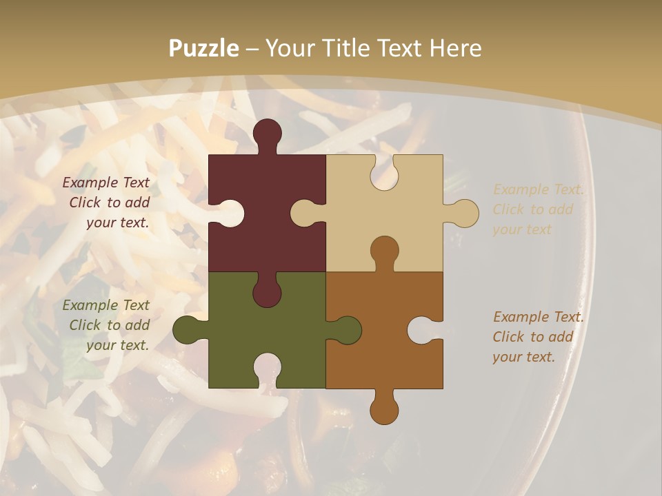 Vegetable Sour Southwestern PowerPoint Template