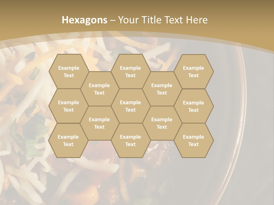 Vegetable Sour Southwestern PowerPoint Template