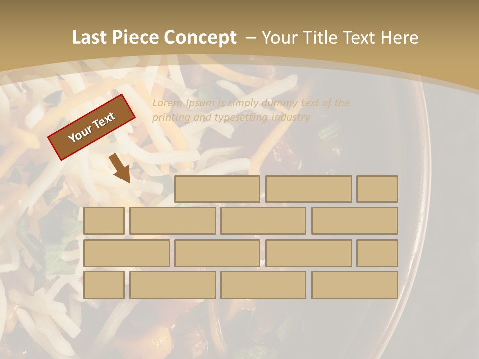 Vegetable Sour Southwestern PowerPoint Template