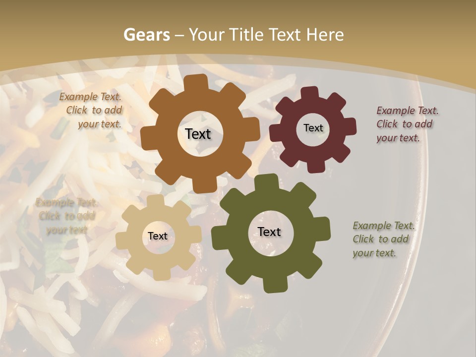 Vegetable Sour Southwestern PowerPoint Template