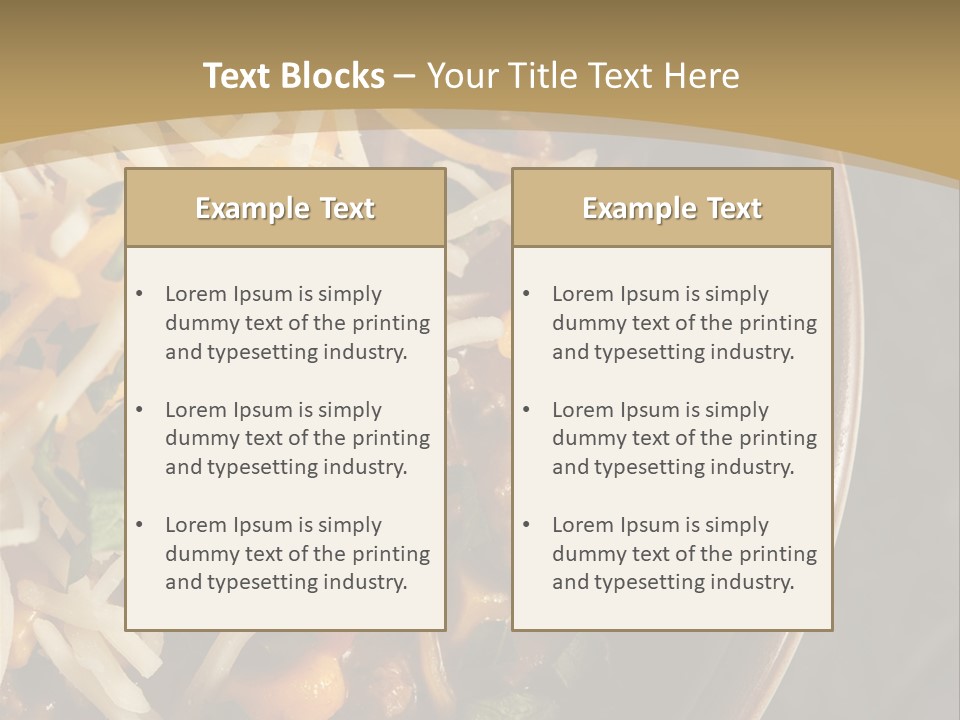 Vegetable Sour Southwestern PowerPoint Template