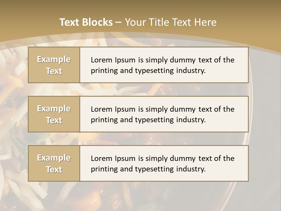 Vegetable Sour Southwestern PowerPoint Template