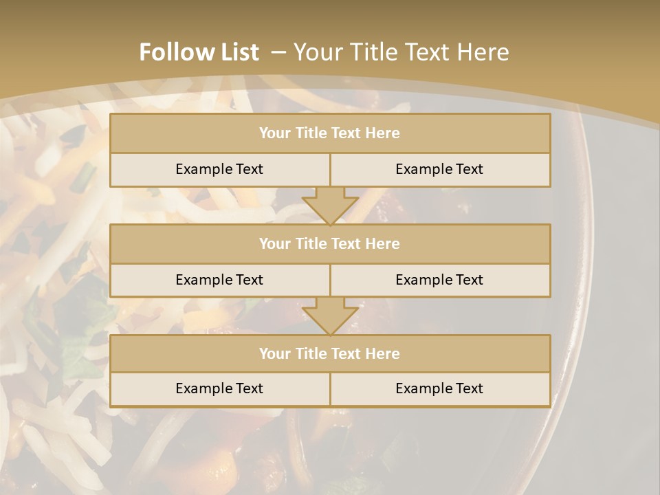 Vegetable Sour Southwestern PowerPoint Template