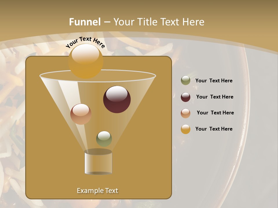 Vegetable Sour Southwestern PowerPoint Template