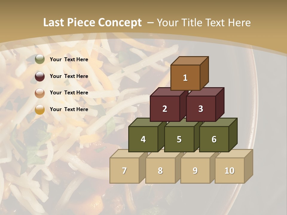 Vegetable Sour Southwestern PowerPoint Template