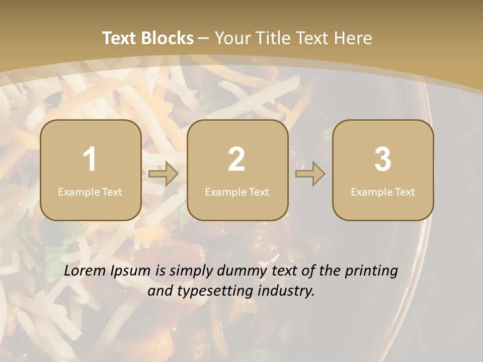 Vegetable Sour Southwestern PowerPoint Template