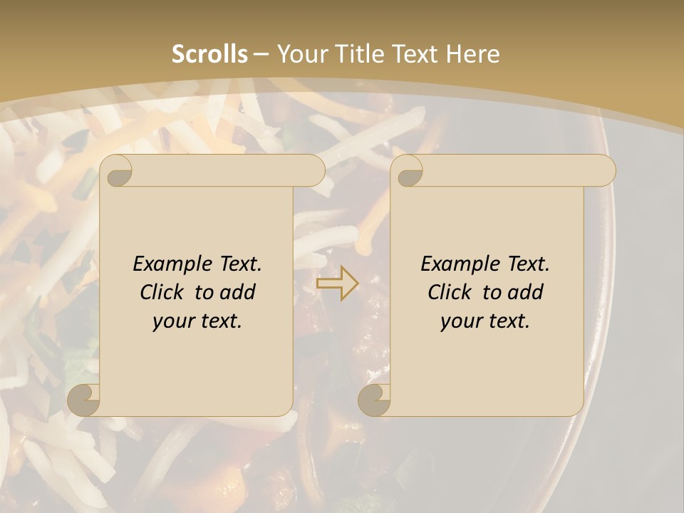 Vegetable Sour Southwestern PowerPoint Template