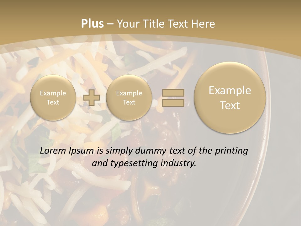 Vegetable Sour Southwestern PowerPoint Template
