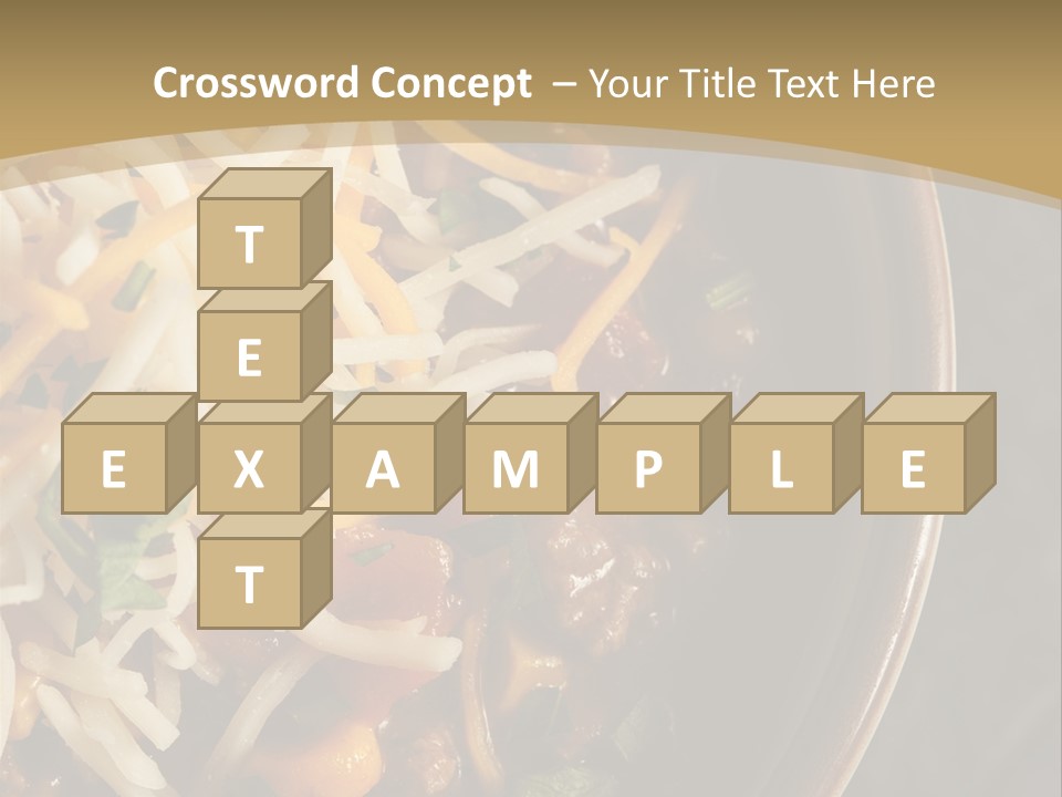 Vegetable Sour Southwestern PowerPoint Template