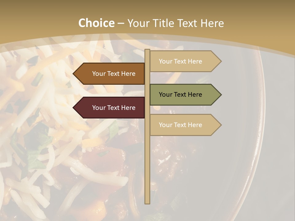 Vegetable Sour Southwestern PowerPoint Template