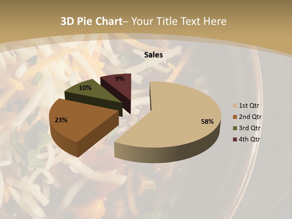 Vegetable Sour Southwestern PowerPoint Template