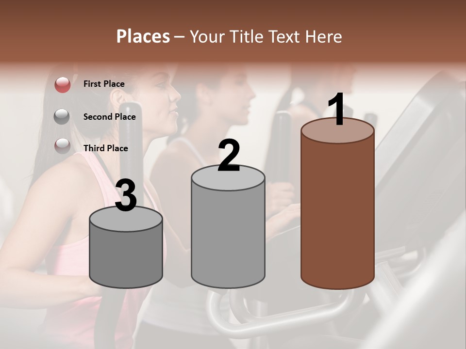 Happy Fitness Cute PowerPoint Template