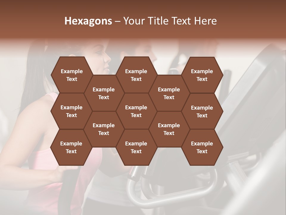 Happy Fitness Cute PowerPoint Template