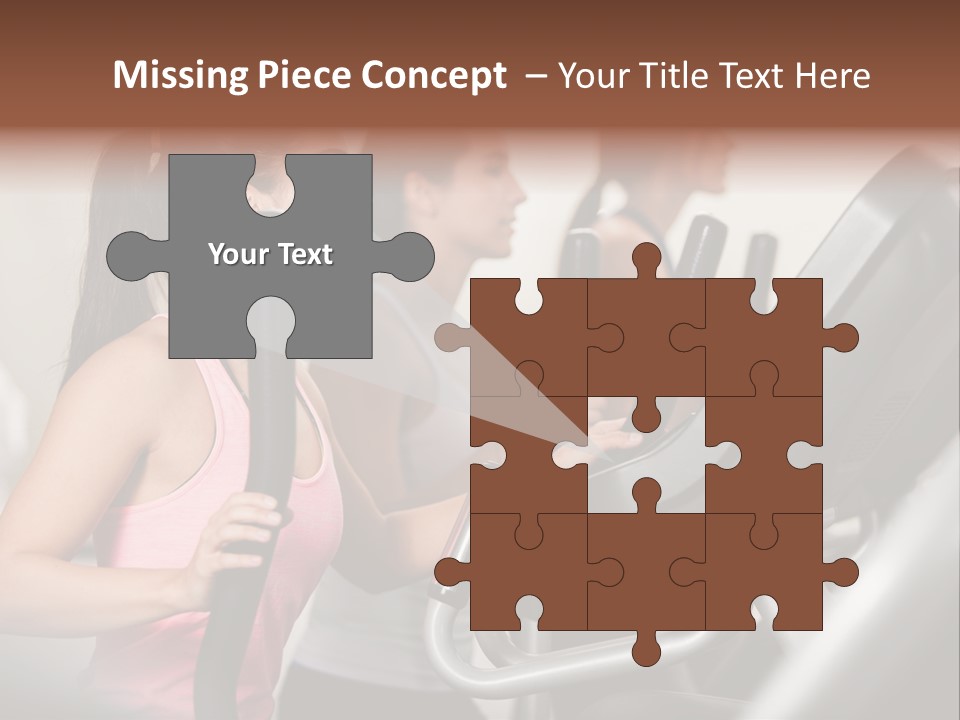 Happy Fitness Cute PowerPoint Template