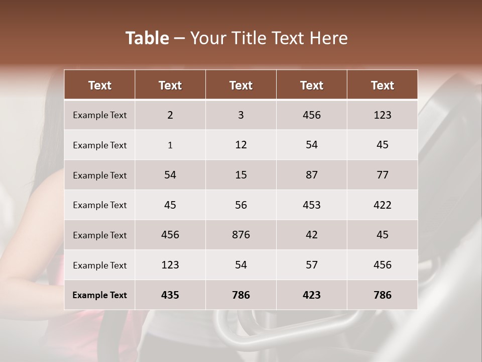 Happy Fitness Cute PowerPoint Template