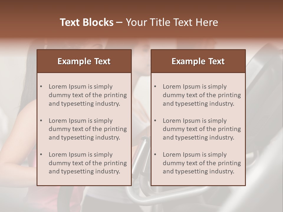 Happy Fitness Cute PowerPoint Template