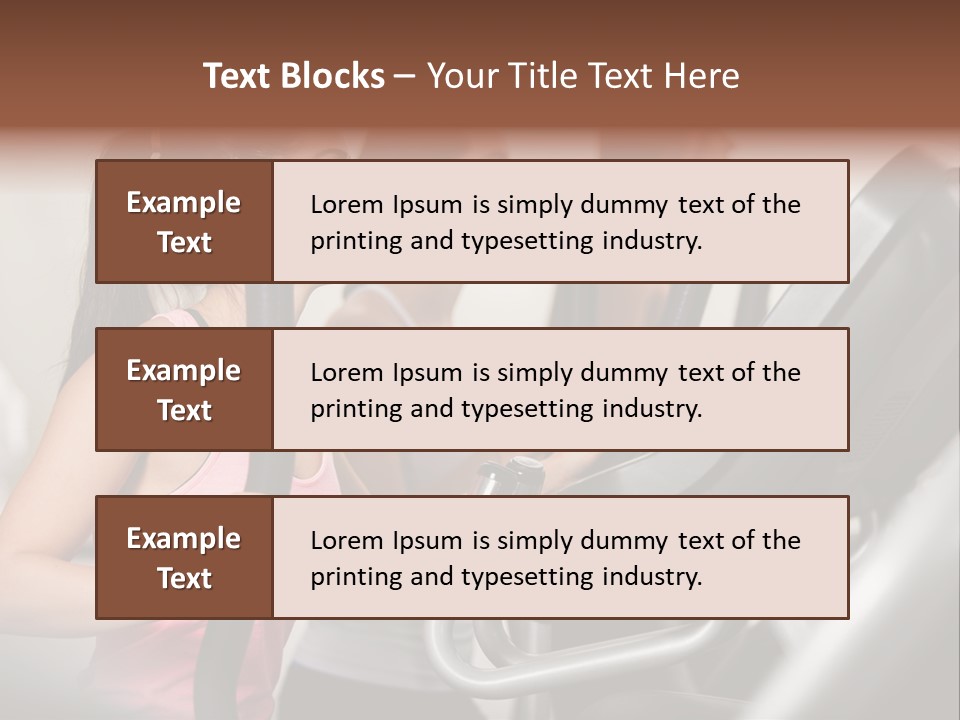 Happy Fitness Cute PowerPoint Template