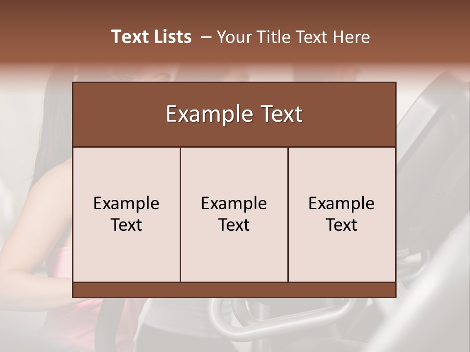 Happy Fitness Cute PowerPoint Template