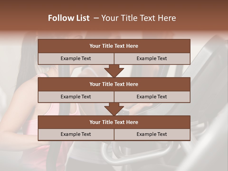 Happy Fitness Cute PowerPoint Template