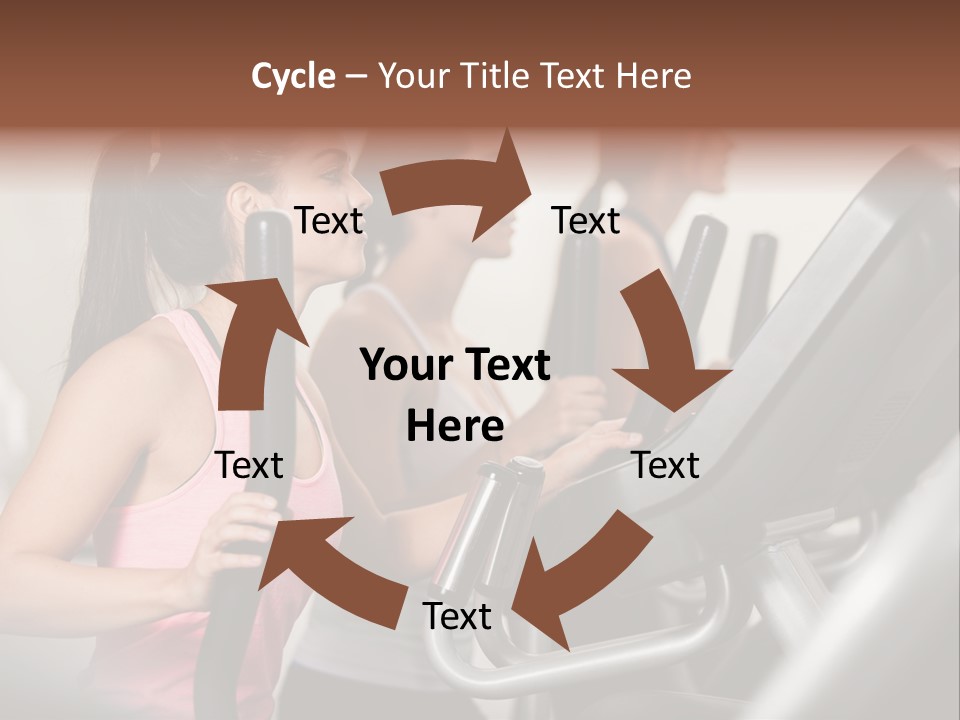 Happy Fitness Cute PowerPoint Template